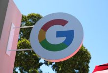 Google sign with logo