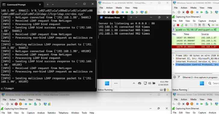 Yeni Win-DDoS Açıkları, Kamu Alan Kontrolcülerini RPC ve LDAP Aracılığıyla DDoS Botnet'e Dönüştürüyor - Ana görsel